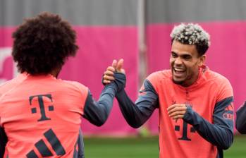 Luis Díaz goza de un gran presente en el Bayern. A mitad de año estará con Colombia en el Mundial de Norteamérica. FOTO X-BAYERN 