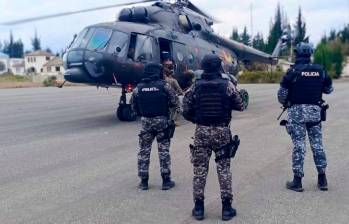 Ecuador es uno de los países que más padece por la acción de grupos de crimen organizado local y transnacional. FOTO: CORTESÍA DE LA POLICÍA DE ECUADOR.