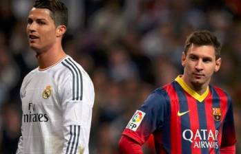 Ronaldo y Messi, los dos mejores jugadores del mundo en los últimos años. FOTO AFP