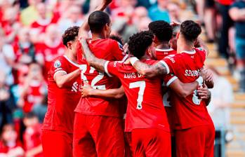 El Liverpool cada vez rinde mejor en la Premier League. FOTO TWITTER LIVERPOOL
