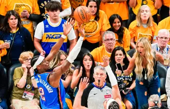 Gilgeous-Alexander se puso la capa de MVP y salvó a los Thunder en las Finales. FOTO X-OKC THUNDER