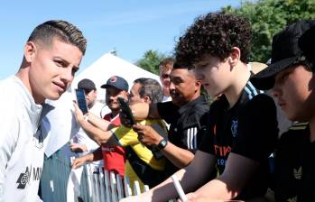 James Rodríguez podría debutar en la MLS el próximo 28 de febrero. FOTO @Minnesota United FC
