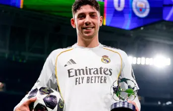 Federico Valverde confesó que ante el City jugó el mejor partido de su carrera deportiva. FOTO X-REAL MADRID