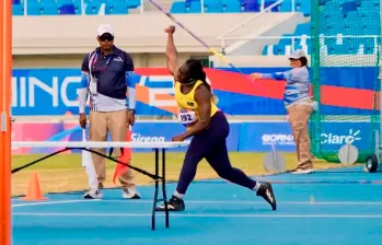 Flor Denis Ruiz es una de las figuras de Colombia en Juegos Centroamericanos en Santo Domingo gracias a su histórico lanzamiento de 67,34 metros, registro con el que conquistó el oro y se convirtió en la nueva dueña del récord suramericano de jabalina. FOTO: @ODEBO