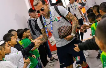 Dayro Moreno, de 39 años, es el actual goleador de la Sudamericana. FOTO X-ONCE CALDAS