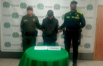 El sospechoso fue capturado en un operativo realizado en Medellín el pasado 27 de octubre. FOTO: CORTESÍA FISCALÍA