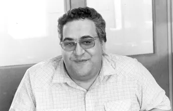 Luis Alberto Álvarez fue uno de los referentes de la crítica de cine en Colombia. Foto: EL COLOMBIANO.