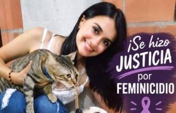 Esta es la imagen que tiene Angélica Giraldo en su perfil de WhatsApp. Corresponde a su hija Sandra, asesinada hace casi cuatro años. FOTO: CORTESÍA