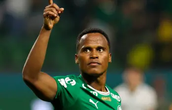 Jhon Arias ya empieza a destacarse con el Palmeiras. FOTO X-PALMEIRAS