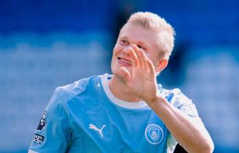 El noruego Erling Haaland es una de las figuras del Manchester City. FOTO: X-@ManCityES