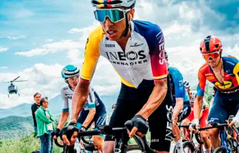 Egan Bernal denunció la desaparición de la bicicleta con la que ganó el Tour de Francia. FOTO 