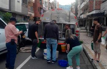 La información de los puntos de distribución, afirmó EPM, será actualizada cada hora. FOTO CORTESÍA 
