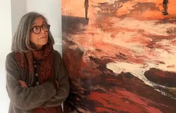 Las obras de la artista hacen parte de colecciones de museos de Latinoamérica, Estados Unidos y Europa. FOTO: Cortesía Mónica Meira