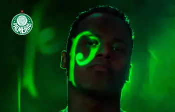 Arias ya luce las prendas del Palmeiras, su nuevo equipo. FOTO INSTAGRAM ARIAS