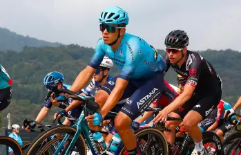 Harold Tejada afronta la recta final de la Vuelta a España como el mejor colombiano ubicado en la clasificación general. FOTO AFP
