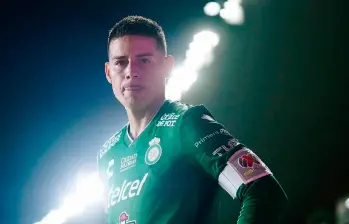 James Rodríguez no ha logrado imponer sus condiciones en los últimos meses con el Club León en México. FOTO: X-LEÓN