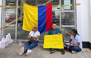 La presidenta del sindicato, Olaris Molina, le explicó a EL COLOMBIANO que desde finales de 2023 están alertando una “masacre laboral” en el Banco Agrario mediante el uso del plazo presuntivo. Foto: Cortesía