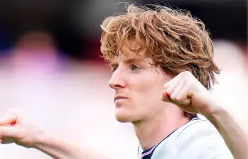 Anthony Gordon, entre las figuras de Inglaterra en el triunfo ante Costa Rica. FOTO X-SELECCIÓN INGLATERRA