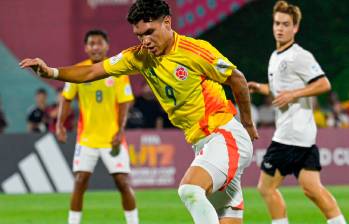 Santiago Londoño espera ser protagonista en la zona de ataque de Colombia ante El Salvador. FOTO @FCF