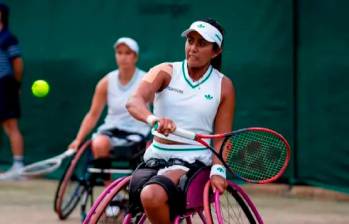 Ángelica Bernal, una de las mejores tenista del mundo en silla de ruedas. FOTO CORTESÍA