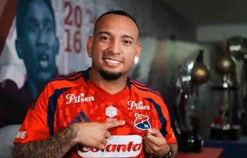 Jarlan Barrera es nuevo jugador del Independiente Medellín. FOTO CORTESÍA DIM 