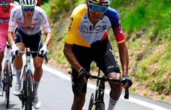 Egan Bernal, de 28 años de edad, ya ganó un Tour de Francia y un Giro de Italia. FOTO: Tomada de X INEOS