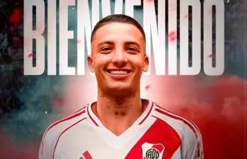 El antioqueño Kevin Castaño Gil fue confirmado como nuevo jugador de River Plate de Argentina. FOTO TOMADA X@RiverPlate