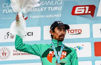Ivan Sosa sumó en Turquía, su triunfo 18 como profesional. Recuperó confianza para nuevos retos. FOTO @Kernpharma