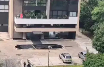 La policía investiga el hecho, inicialmente, como un suicidio. FOTO: CORTESÍA