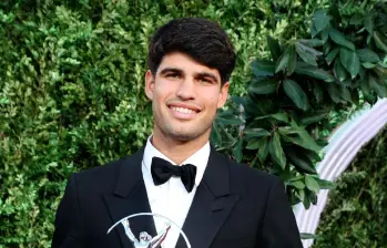 Carlos Alcaraz se llevó la máxima distinción del Laureus en la rama masculina. FOTO X-LAUREUS