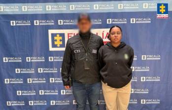 Soligrey Gallego Caicedo fue señalada por la Fiscalía de liderar una peligrosa modalidad de hurto en la capital antioqueña. FOTO: Fiscalía.