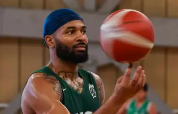 El norteamericano Marcus Crawford es una de las figuras extranjeras que Paisas tiene para buscar el bicampeonato de la Liga Profesional de Baloncesto. FOTO MANUEL SALDARRIAGA 
