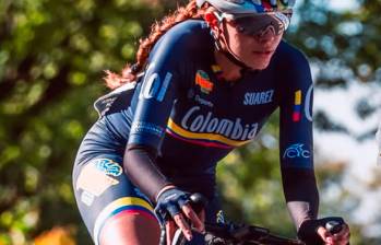 Zara Sofía Lamprea fue una de las gratas revelaciones de Colombia en el Mundial de ruta disputado en Montreal. FOTO INSTAGRAM ZARA