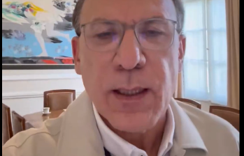 Roy Barreras en el Salón Obregón de la Casa de Nariño. Foto: Captura de Pantalla X @RoyBarreras