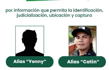 Alias “Catín”, según las autoridades, estaría involucrado en otros homicidios ocurridos en Yondó a inicios de este año. FOTO Cortesía Secretaría de Seguridad de Antioquia.