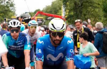 Fernando Gaviria cumple su tercera termporada con el Movistar. FOTO X-MOVISTAR