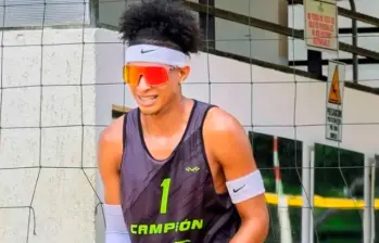 Durante algún tiempo, y cuando aún era un niño, Fray Banquet Castro estuvo dedicado al fútbol. FOTO: Cortesía.