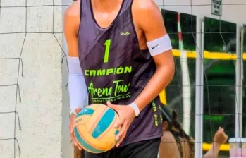 Durante algún tiempo, y cuando aún era un niño, Fray Banquet Castro estuvo dedicado al fútbol. FOTO: Cortesía.