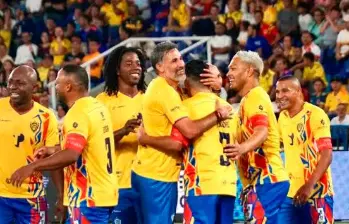 La última vez que las leyendas colombianas se reunieron fue para despedir a Mario Yepes en diciembre. FOTO CORTESÍA
