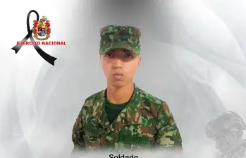 En estos hechos fue asesinado el soldado Alejandro Rubiano Orozco. Foto: Ejército