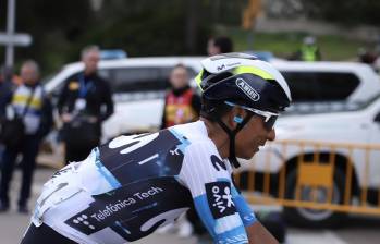 Nairo, una de las figuras del Team Movistar. FOTO X-MOVISTAR