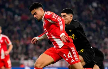 El delantero colombiano Luis Díaz es titular con el Bayern Múnich para el duelo ante el Augsburgo FC , por la fecha 19 de la Bundesliga. FOTO TOMADA X@FCBayern