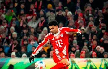 Luis Díaz regresa este miércoles a la Champions con el Bayern Múnich. FOTO @LuisFDiaz19