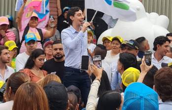 Upegui ocupa el segundo renglón en las encuestas para las próximas elecciones de alcalde de Medellín. Foto: Santiago Olivares Tobón