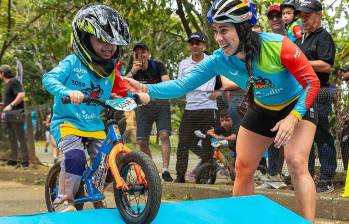 Mariana Pajón, referente del deporte colombiano e inspiración para todos esos niños que tienen metas atléticas. FOTO INSTAGRAM mariana