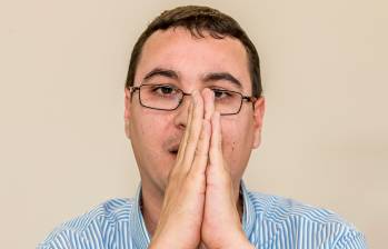 Juan David Palacio, director del Área Metropolitana entre 2020 y 2023, deberá responder el proceso tras las rejas por decisión del juez penal. FOTO: Juan Antonio Sánchez