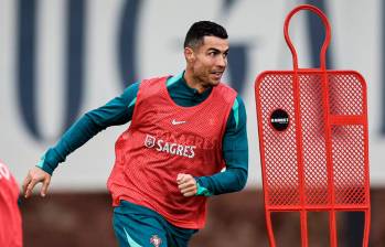 Cristiano Ronaldo liderará a Portugal para los duelos ante Polonia y Escocia. FOTO X-PORTUGAL