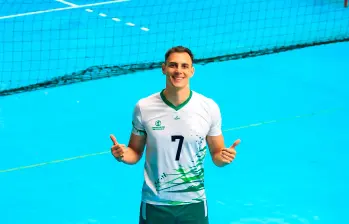 Andrés Felipe Piza se ilusiona con la clasificación de Colombia a los Juegos Olímpicos 2028. FOTO CAMILO SUÁREZ