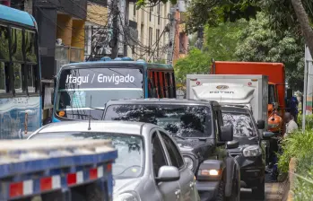 Itagüí es el municipio con más cámaras de fotomulta por metro cuadrado el país. FOTO: Esneyder Gutiérrez