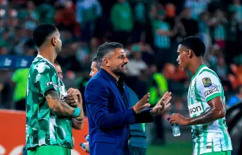 El técnico Javier Gandolfi aseguró que su relación con los jugadores verdolagas es muy buena y no hay ningún problema. FOTO JAIME PÉREZ